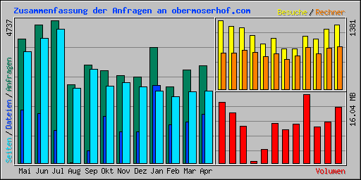 Zusammenfassung der Anfragen an obermoserhof.com